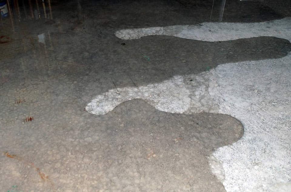 Moisture in Crawl Space at a Quality Foundation Repair Austin inspection
