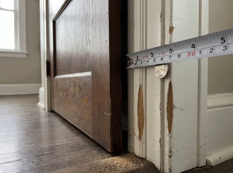 Doors Not Latching at a Quality Foundation Repair Austin inspection