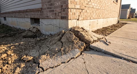 Expansive Soil at a Quality Foundation Repair Austin inspection