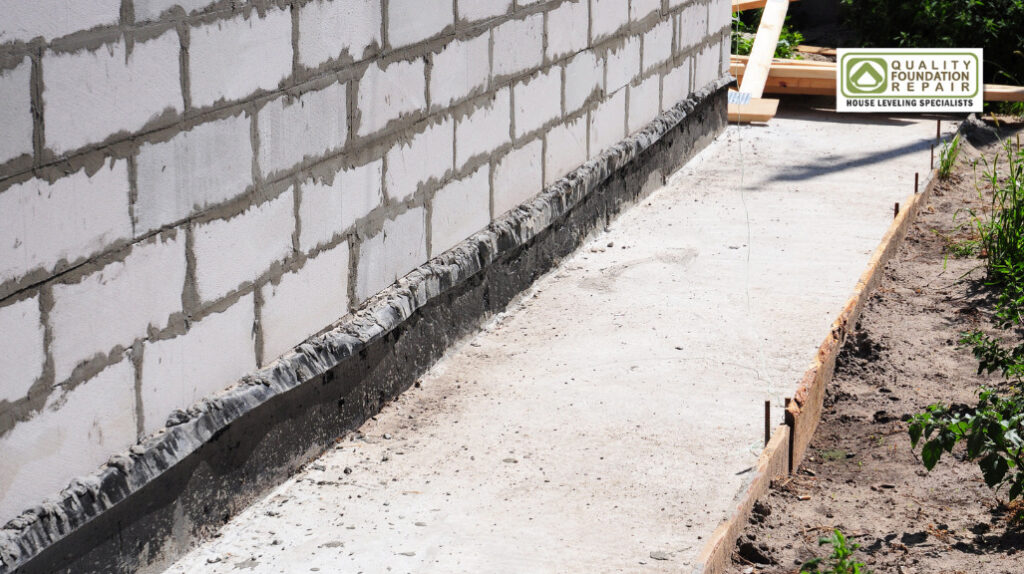 cinder block slab foundation