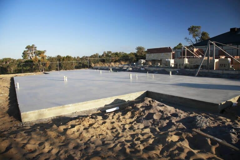 new foundation construction image